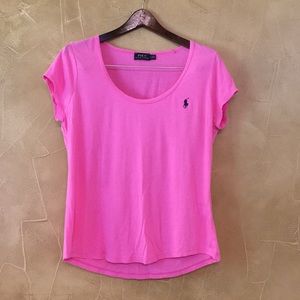 POLO by Ralph Lauren Scoop Neck Tee-Shirt